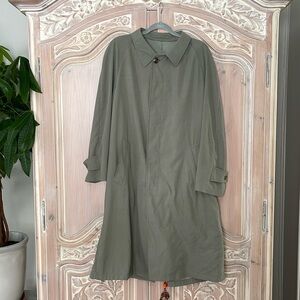 Vintage Aquascutum London Packable Trench Coat 🧥